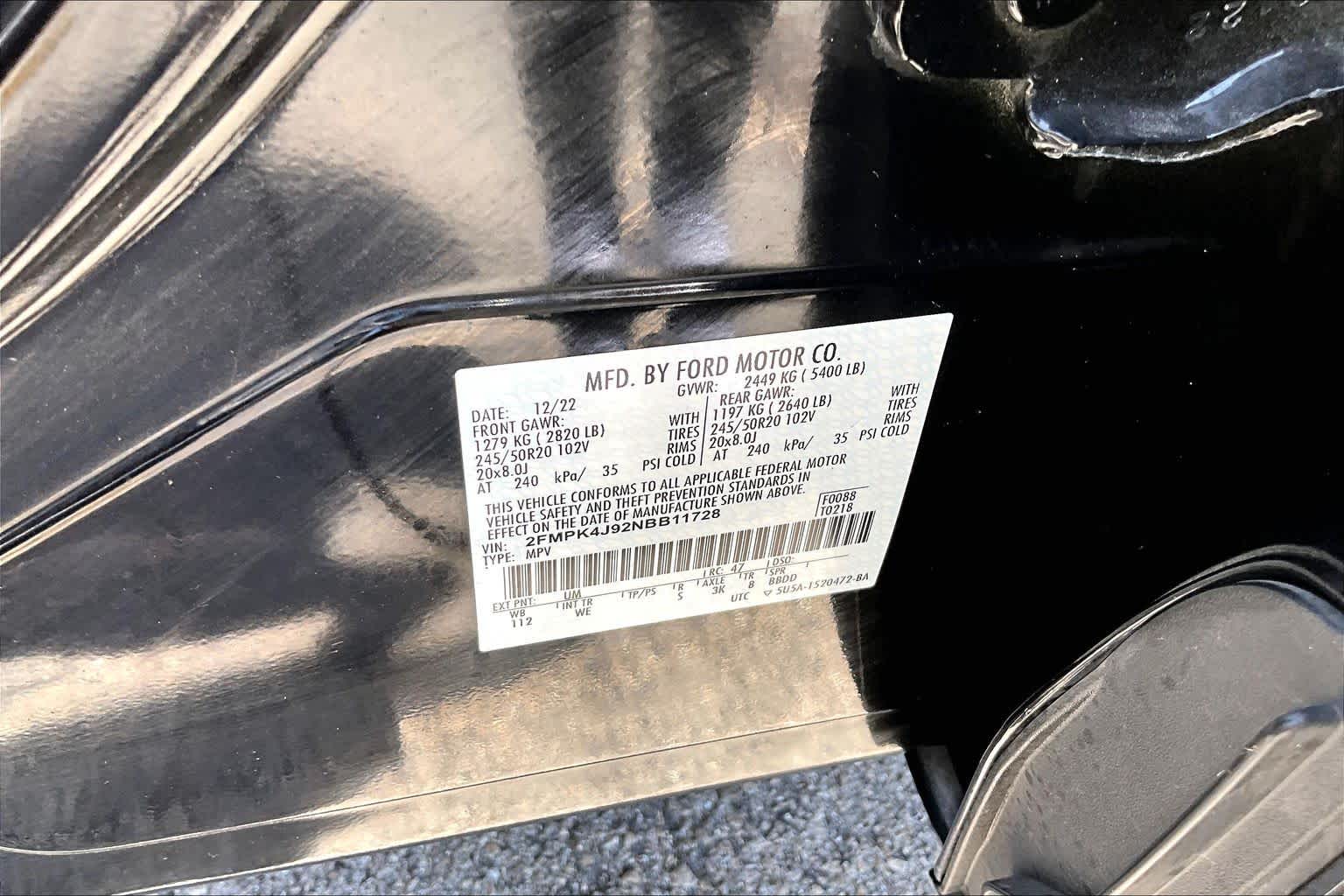 2022 Ford Edge ST-Line