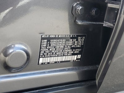 2026 Honda HR-V LX