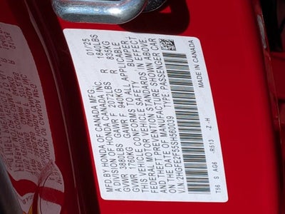 2025 Honda Civic Sport