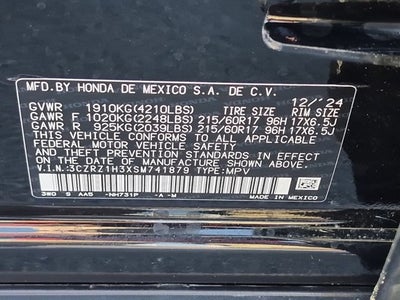 2025 Honda HR-V LX
