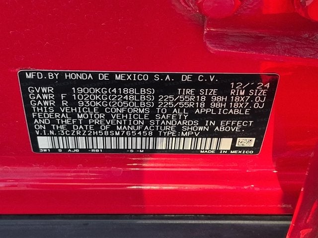2025 Honda HR-V Sport