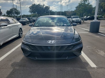 2026 Hyundai Elantra Hybrid Blue
