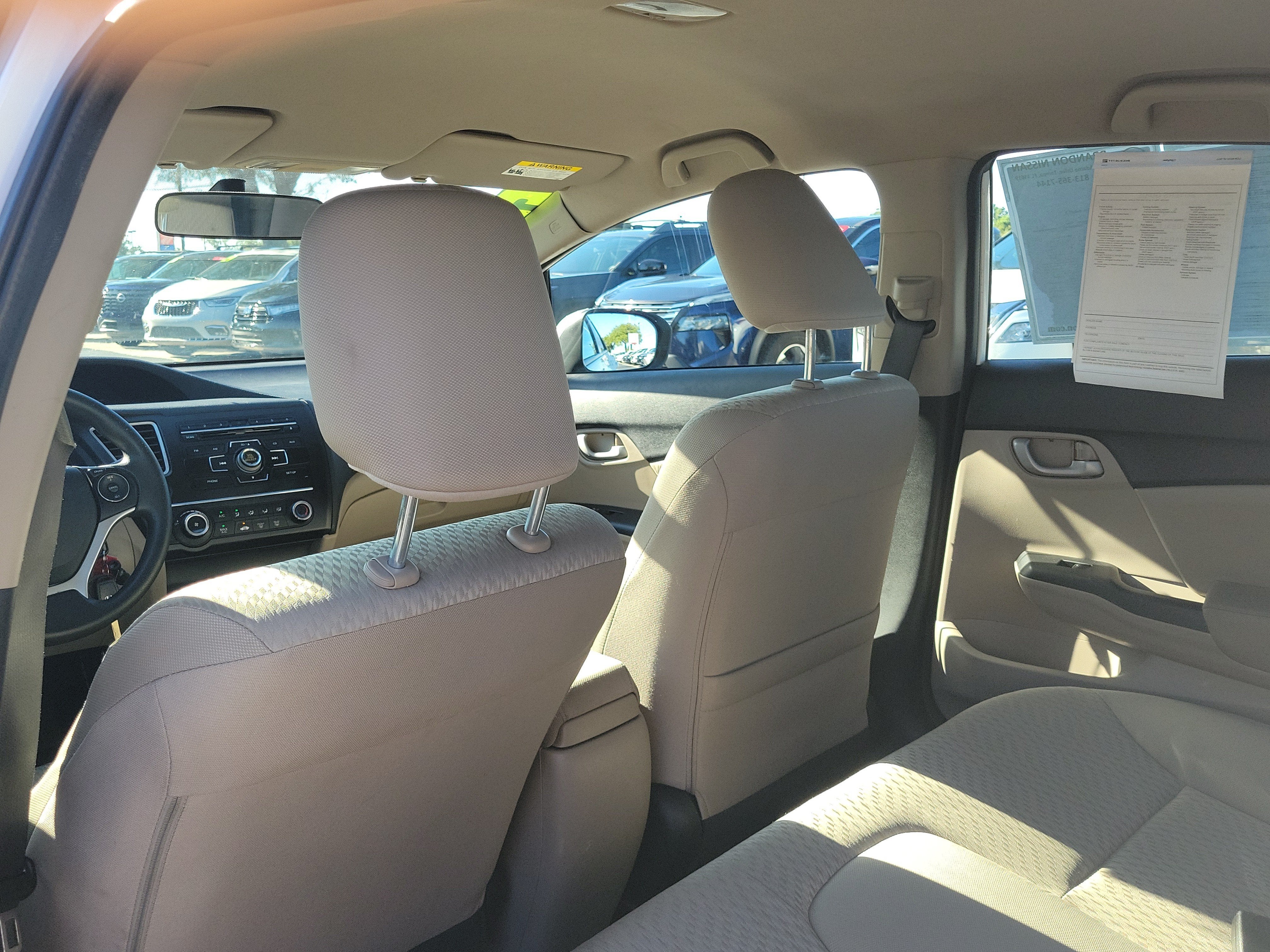 2015 Honda Civic Sedan LX