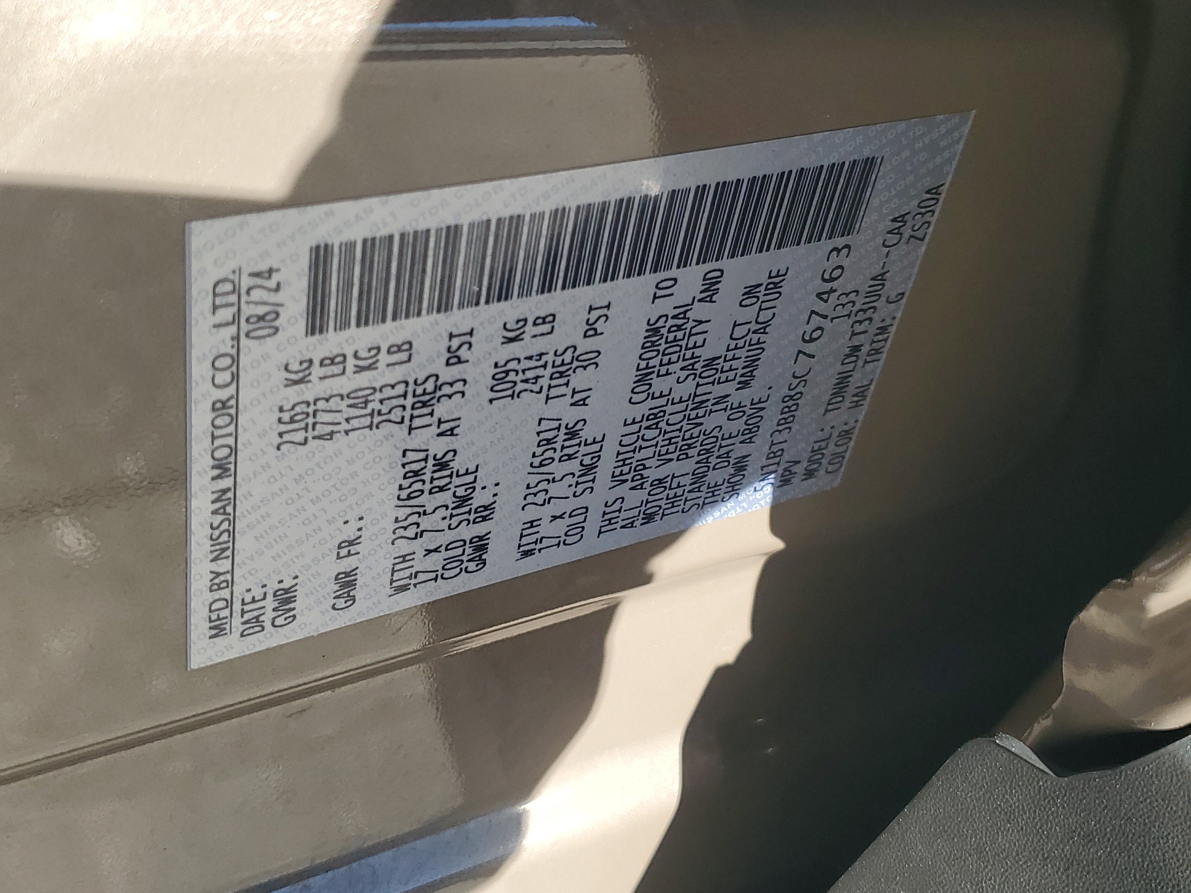 2025 Nissan Rogue Rock Creek