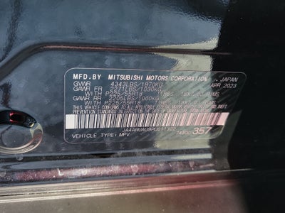 2023 Mitsubishi Outlander Sport ES