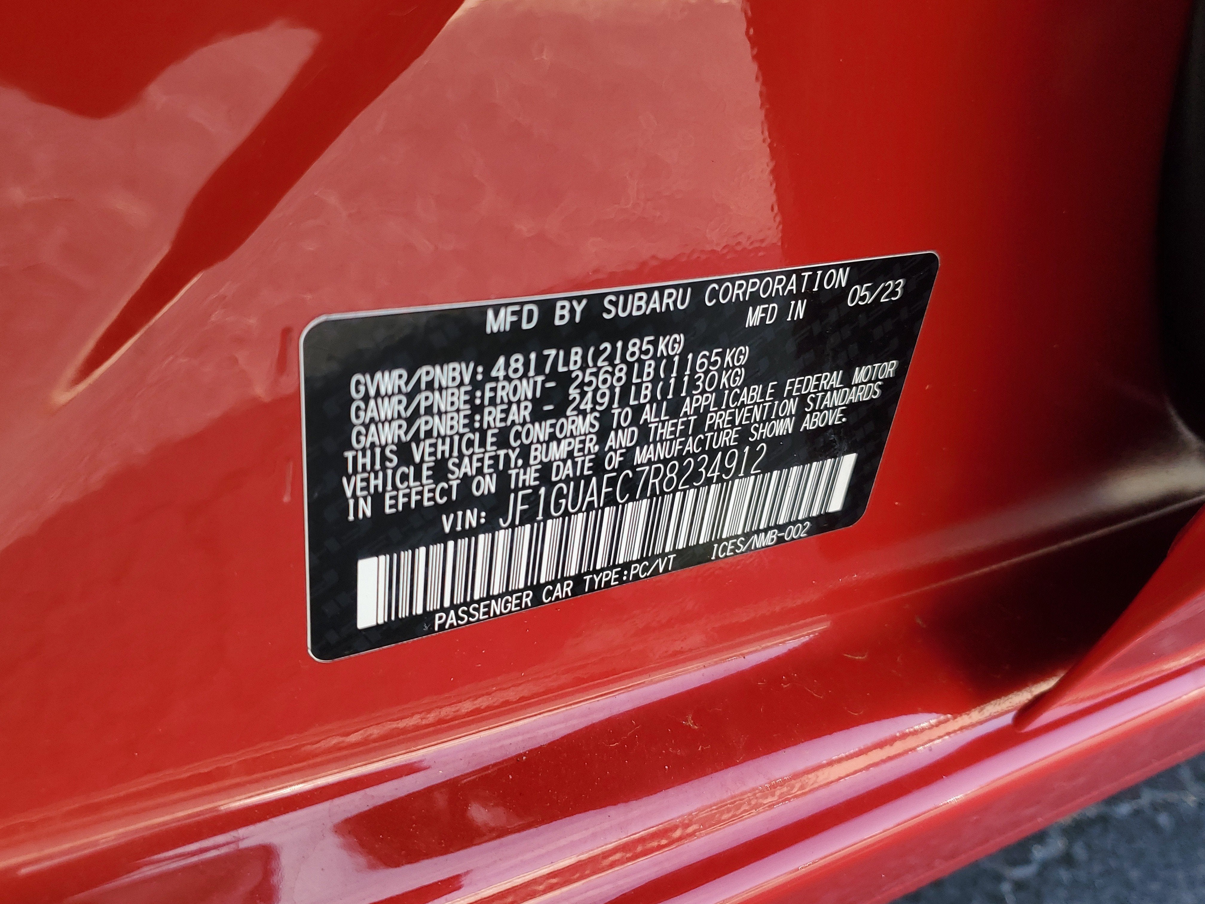 2024 Subaru Impreza Sport