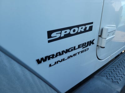 2018 Jeep Wrangler JK Unlimited Sport S