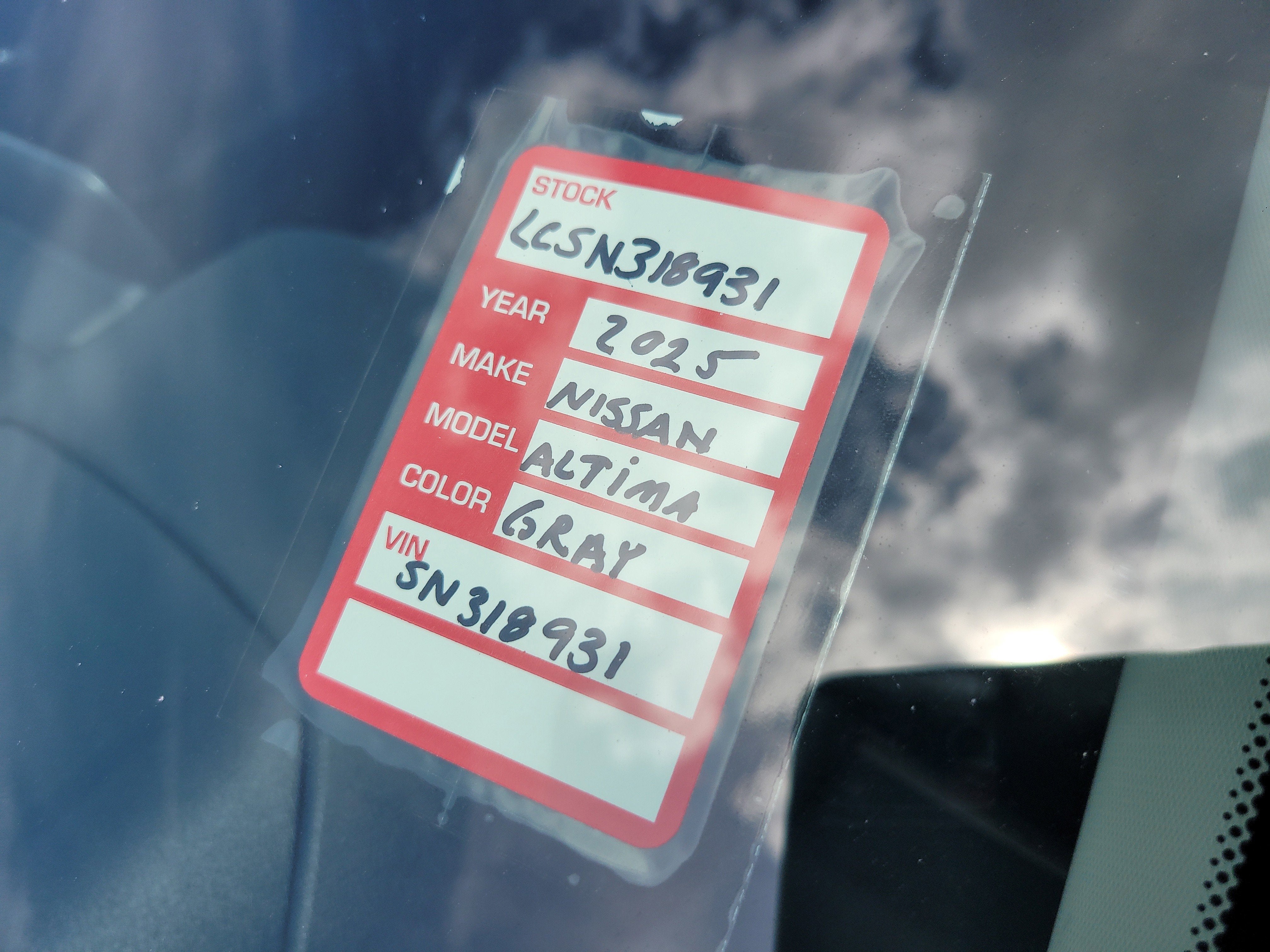 2025 Nissan Altima SV