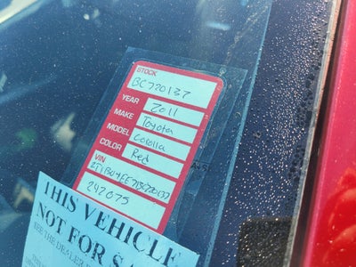 2011 Toyota Corolla S