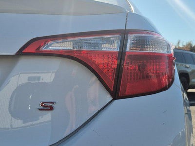 2016 Toyota Corolla S