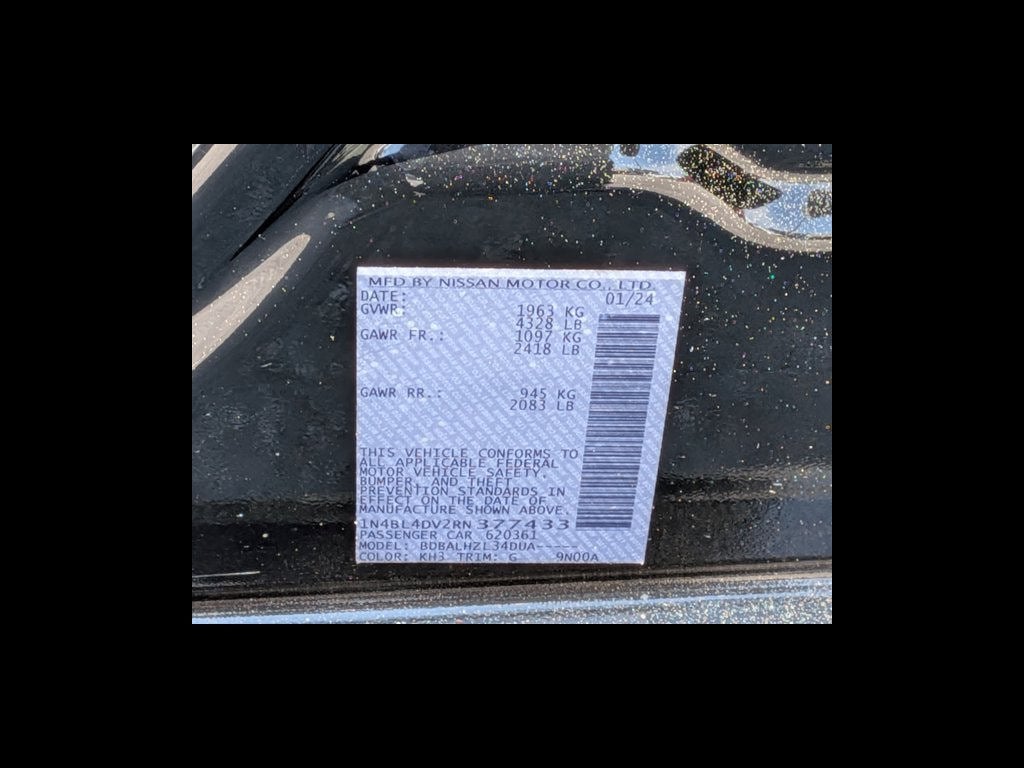 2024 Nissan Altima 2.5 SV