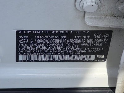 2025 Honda HR-V LX