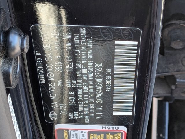 2021 Kia Rio S