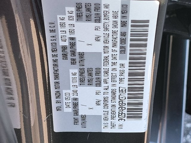 2023 Mazda Mazda3 Sedan 2.5 S Select