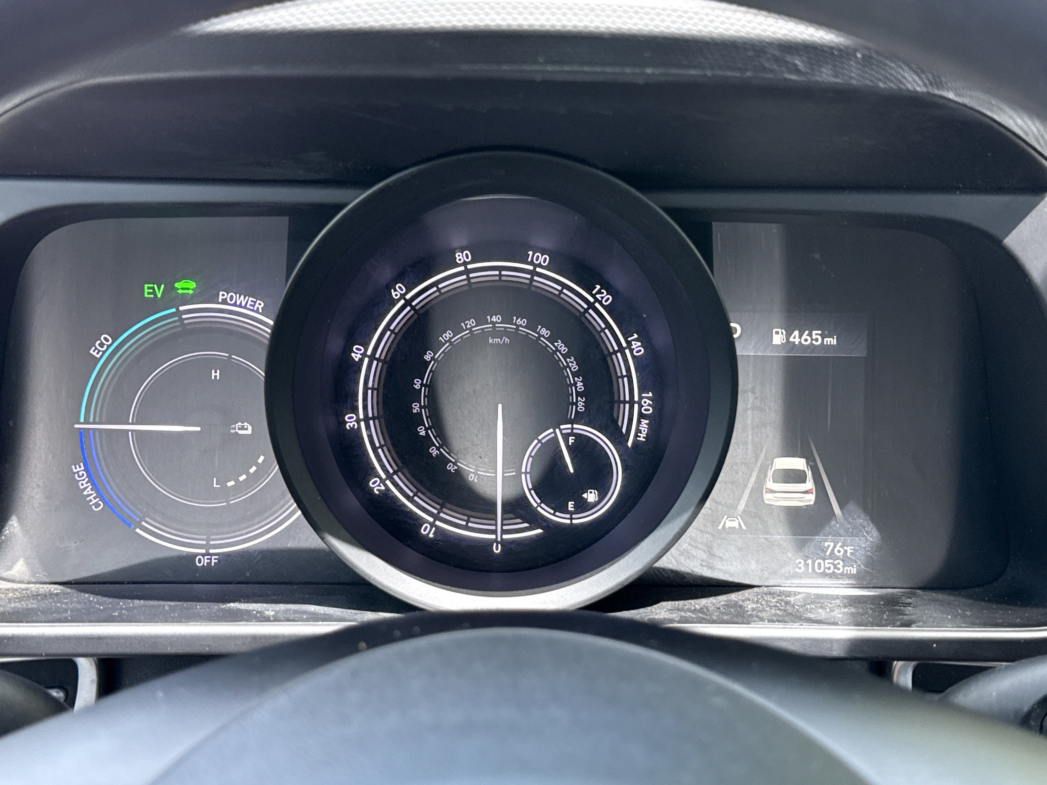 2023 Hyundai Elantra Hybrid Blue