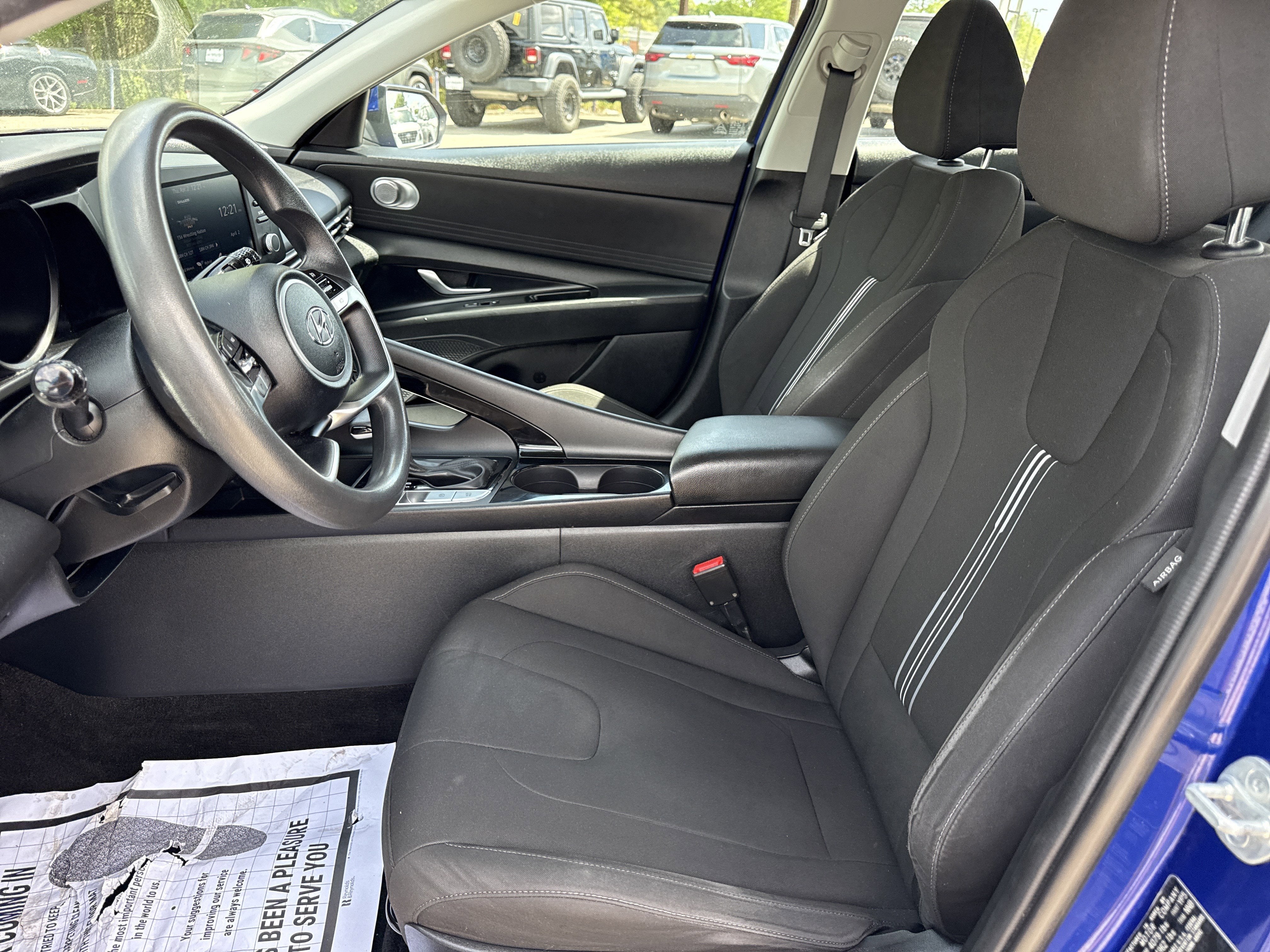 2023 Hyundai Elantra Hybrid Blue