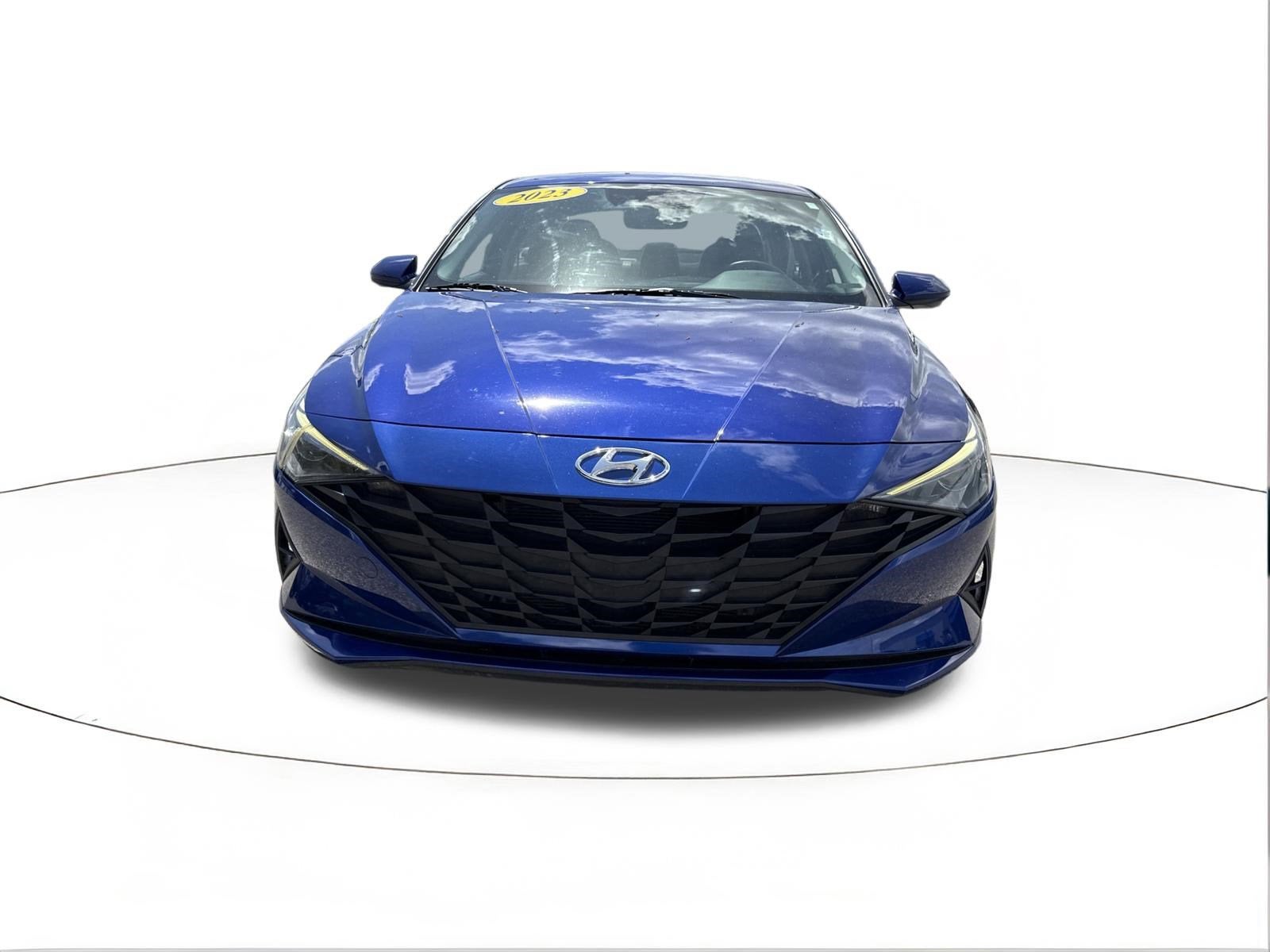 2023 Hyundai Elantra Hybrid Blue
