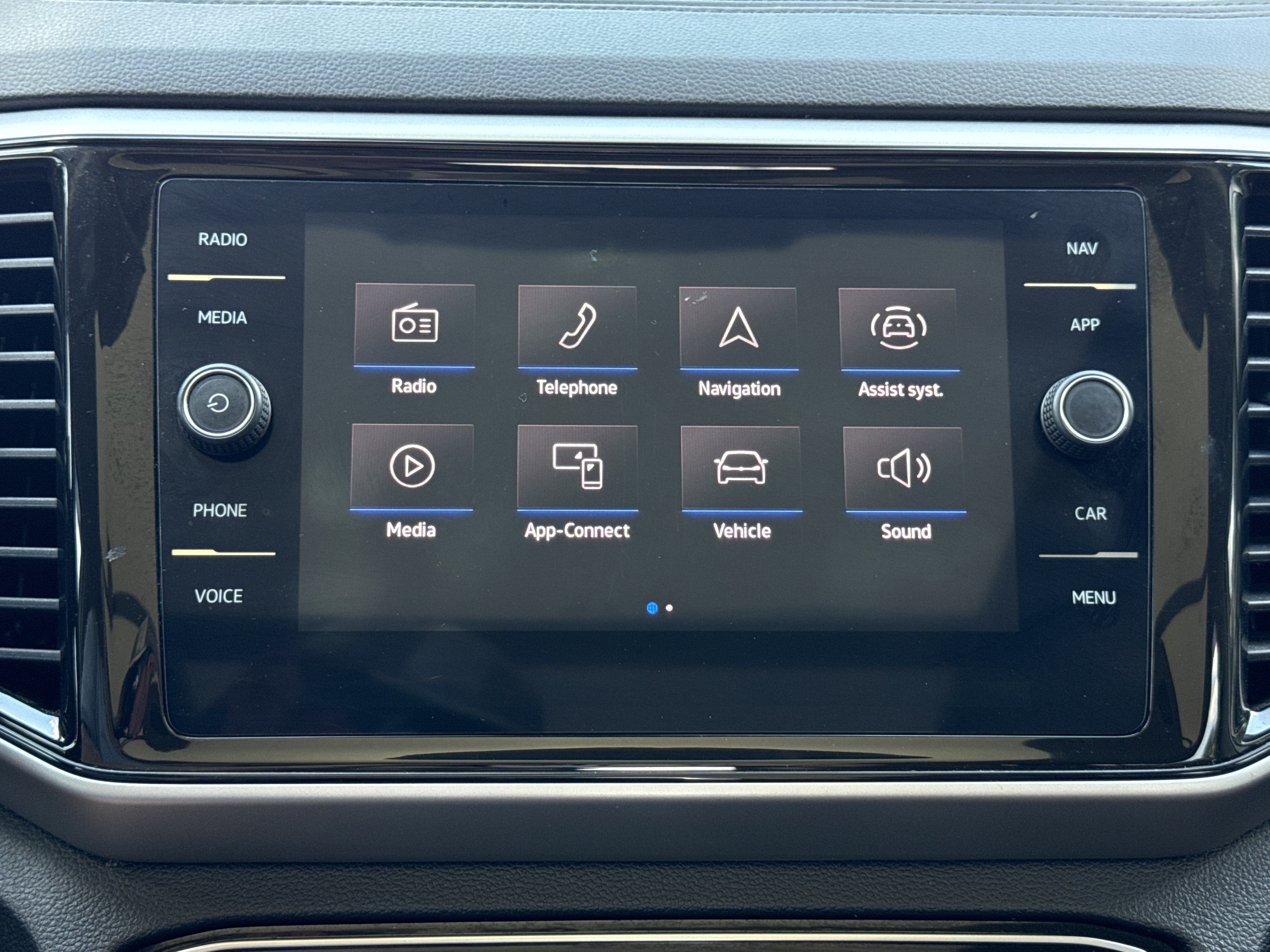 2023 Volkswagen Atlas 3.6L V6 SEL R-Line Black