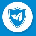 eco friendly with a shield icon