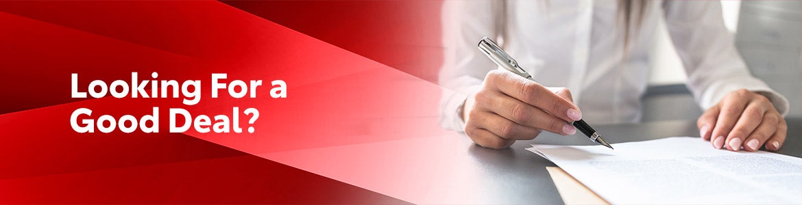 banner image of looking for a good deal