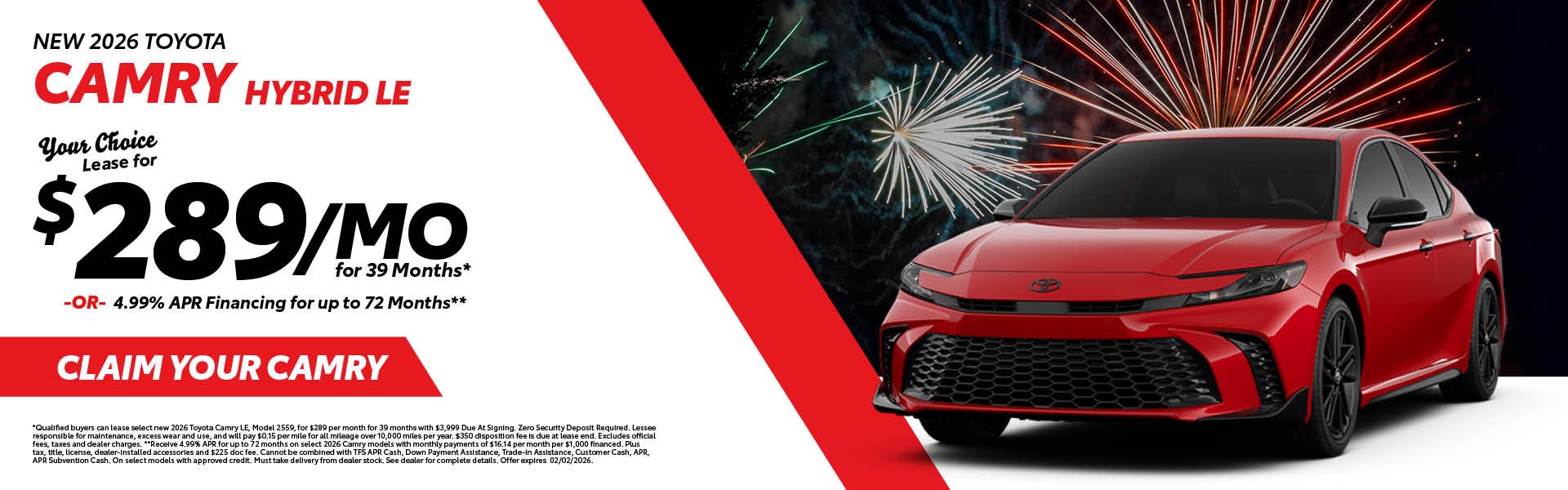 NEW 2026 Toyota Camry