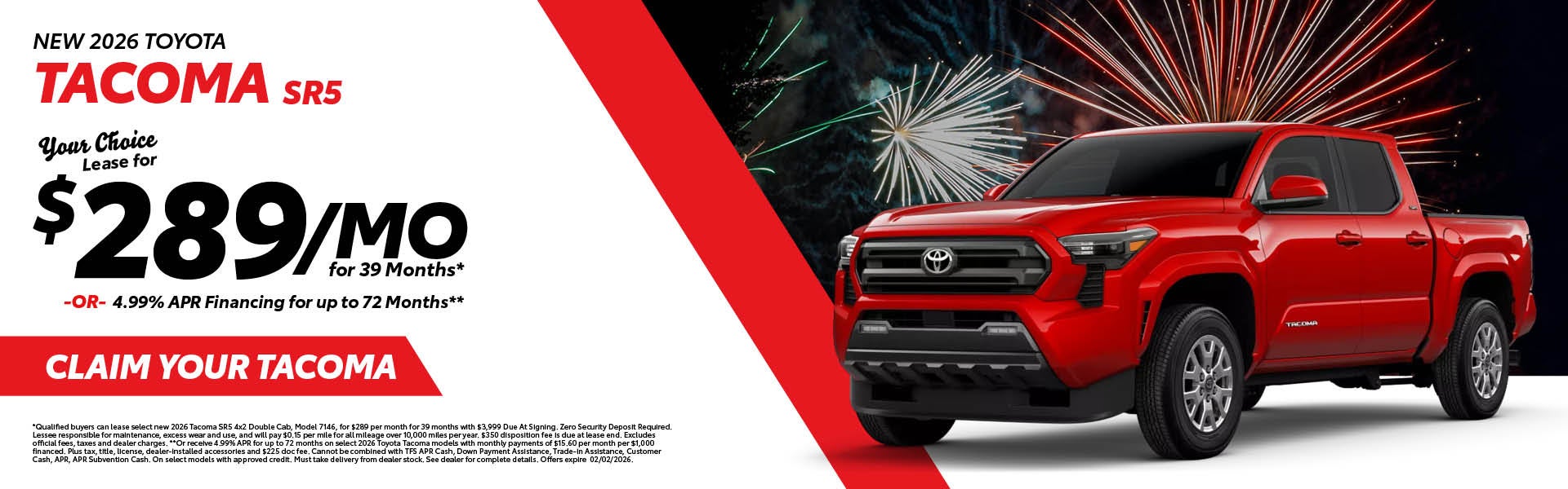 NEW 2026 Toyota Tacoma