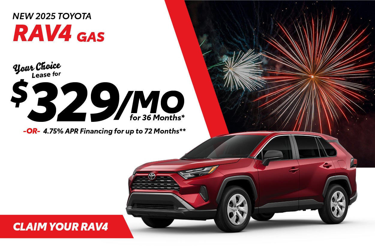 New 2025 Toyota RAV4 Gas