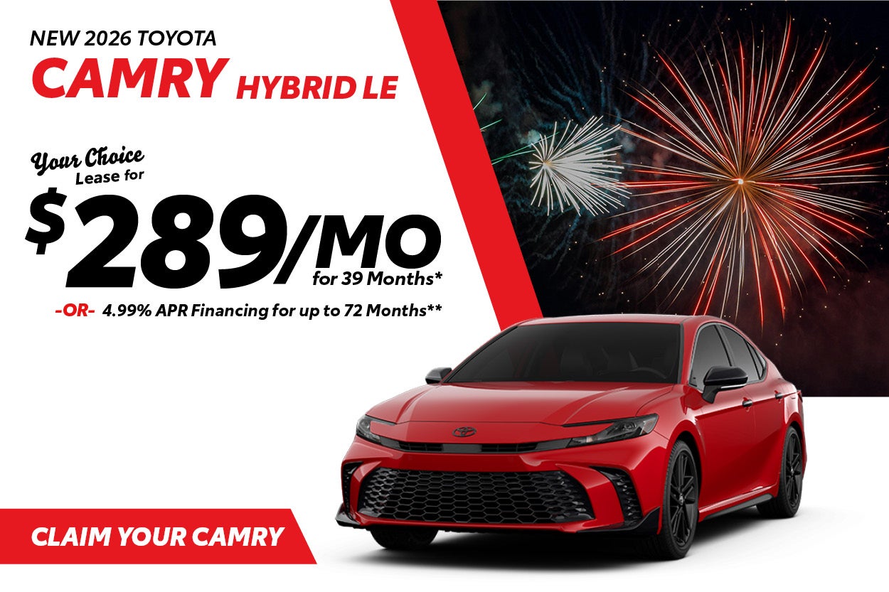 New 2026 Toyota Camry Hybrid LE