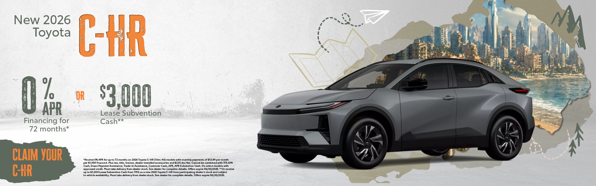 New 2026 Toyota C-HR