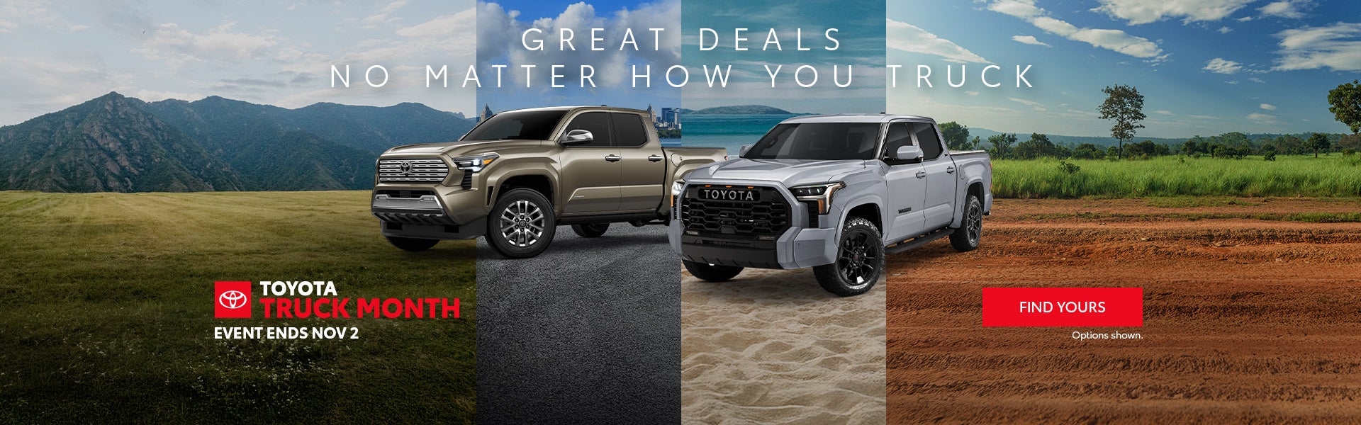Great Deals, No Matter How You Truck
